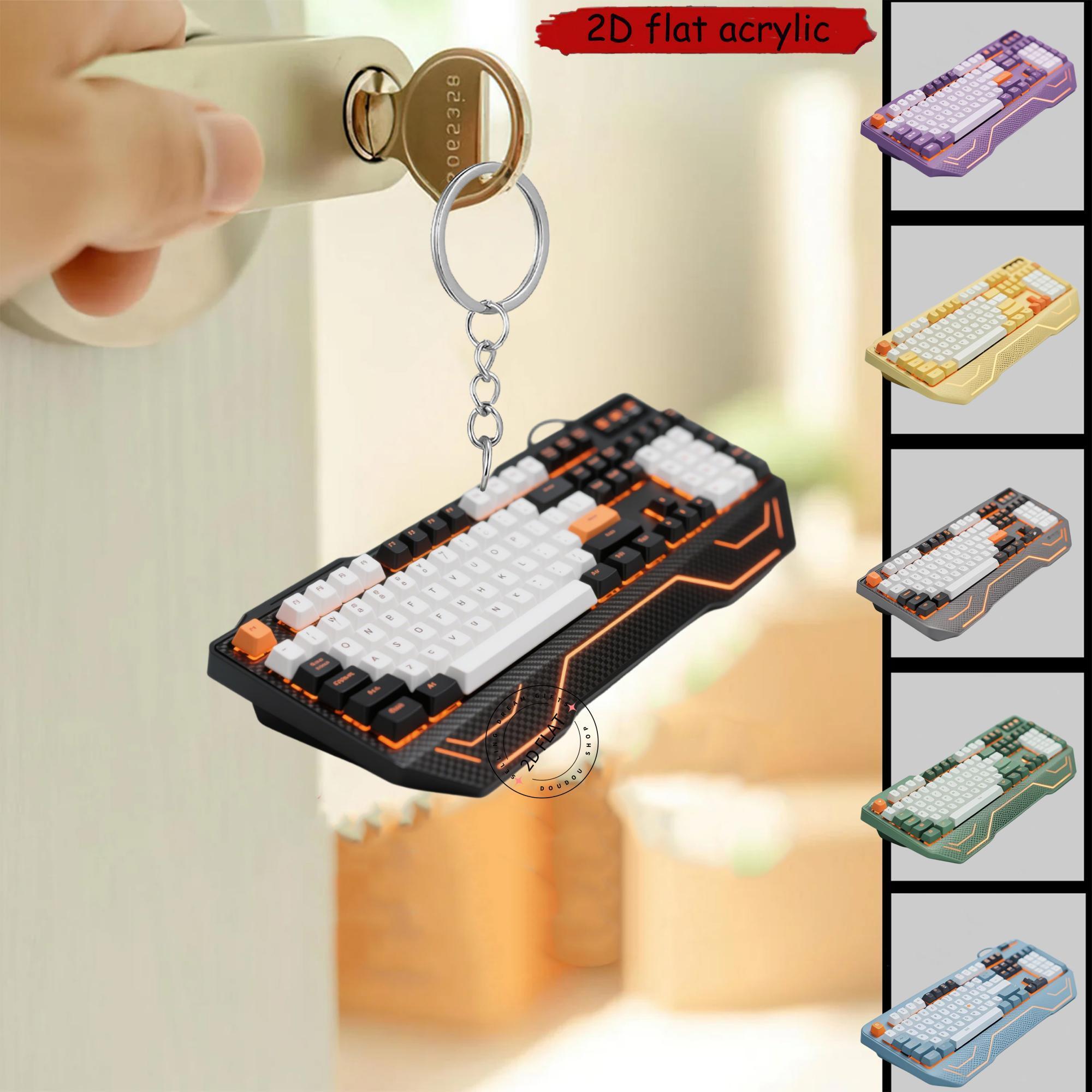 Office Tech Backpack - Porte-clés en acrylique en forme de