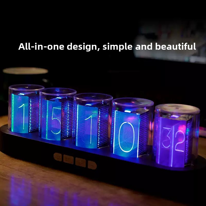 Tech Office Youtube - Horloge numérique à tubes Nixie LED