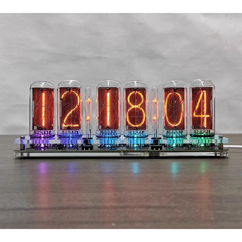 GHXAMP – horloge Tube Nixie en - Tech Office Youtube avis et prix