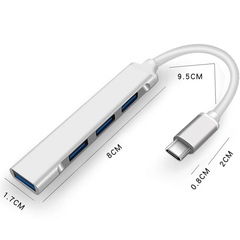 Hub d'extension Type-C 4 en 1, - Multi Port Usb Hub avis et prix