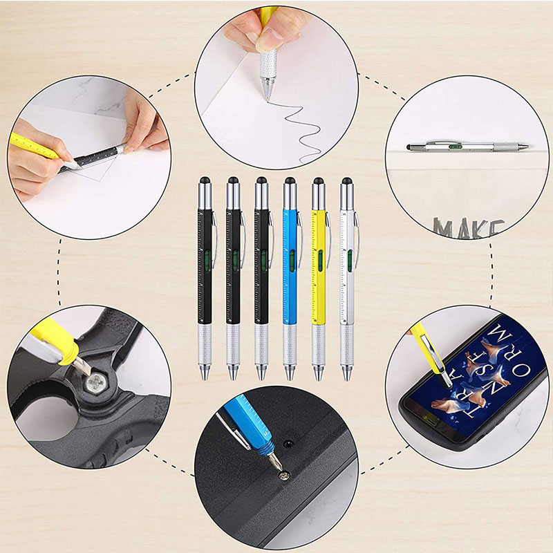 Stylo multifonction 6-en-1 ave - Office Technician avis et prix